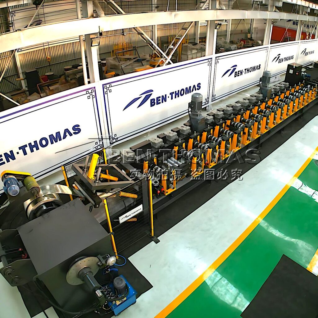 steel scaffolding board roll forming machine