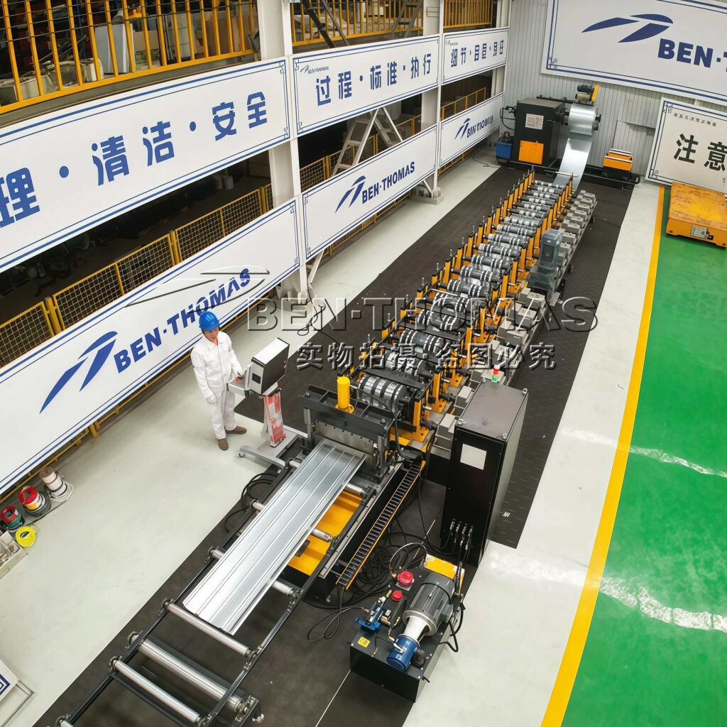 sound absorbing perforated panel rollforming line