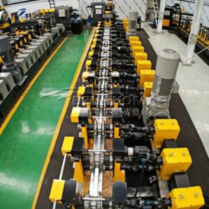 metal c u omega channel rolling equipment