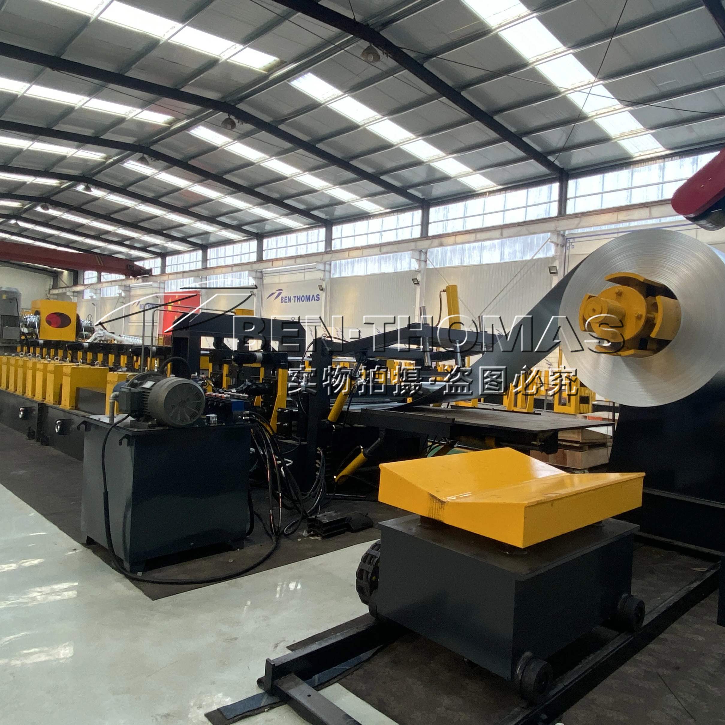 container panel production line