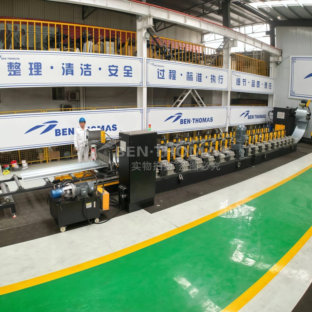 sound absorbing perforated panel rollforming line