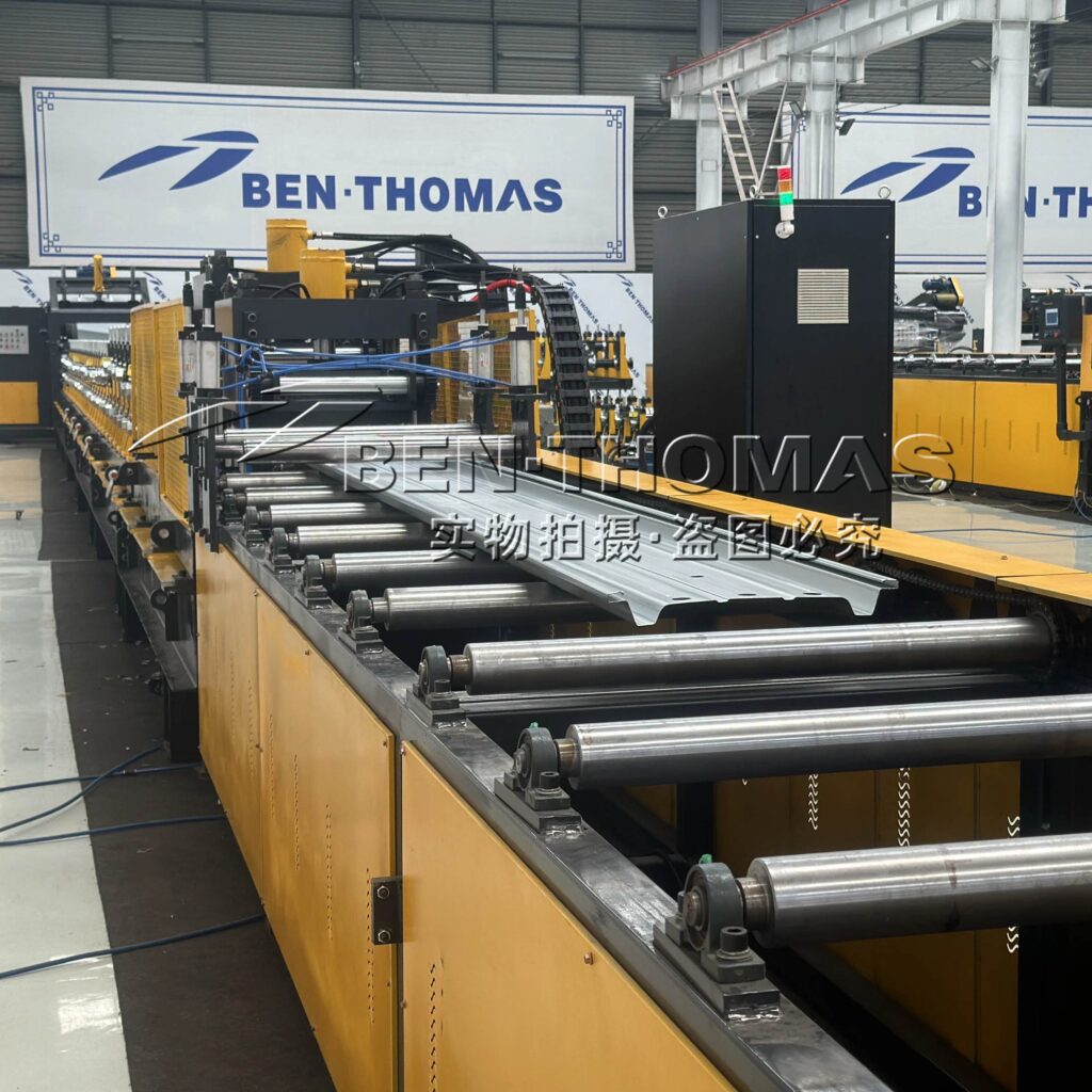 roll forming line for esp collecting electrode plates