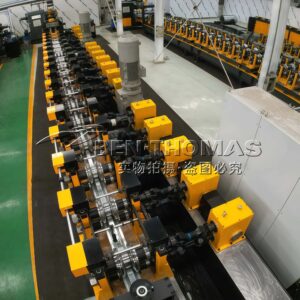 metal c u omega channel rolling equipment