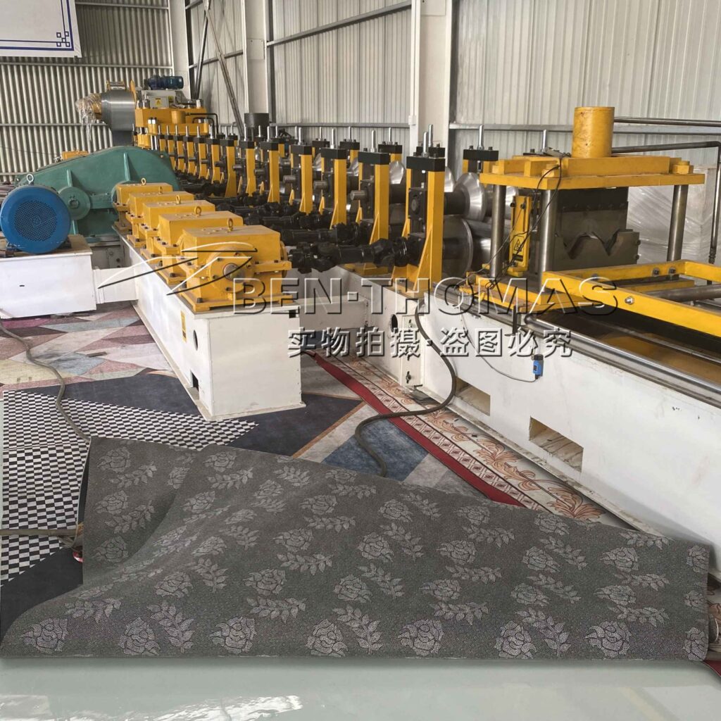 road highway safety guardrail making machine