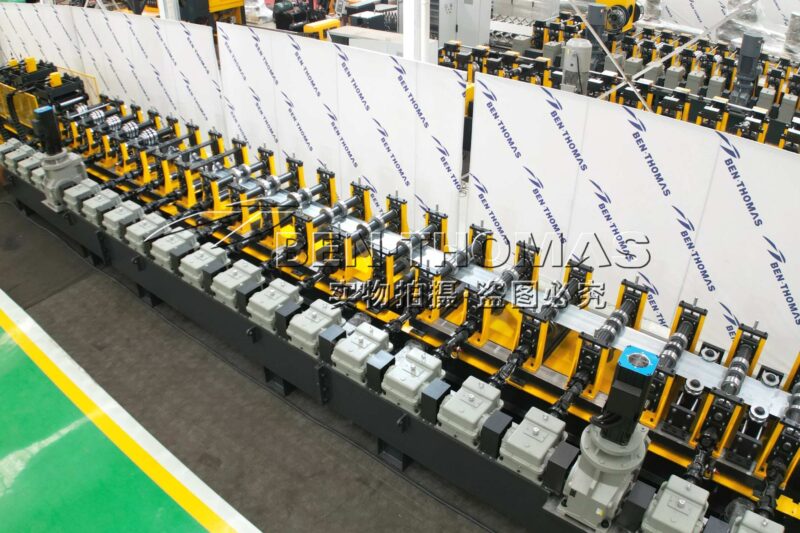 electrical cabinet upright roll forming line