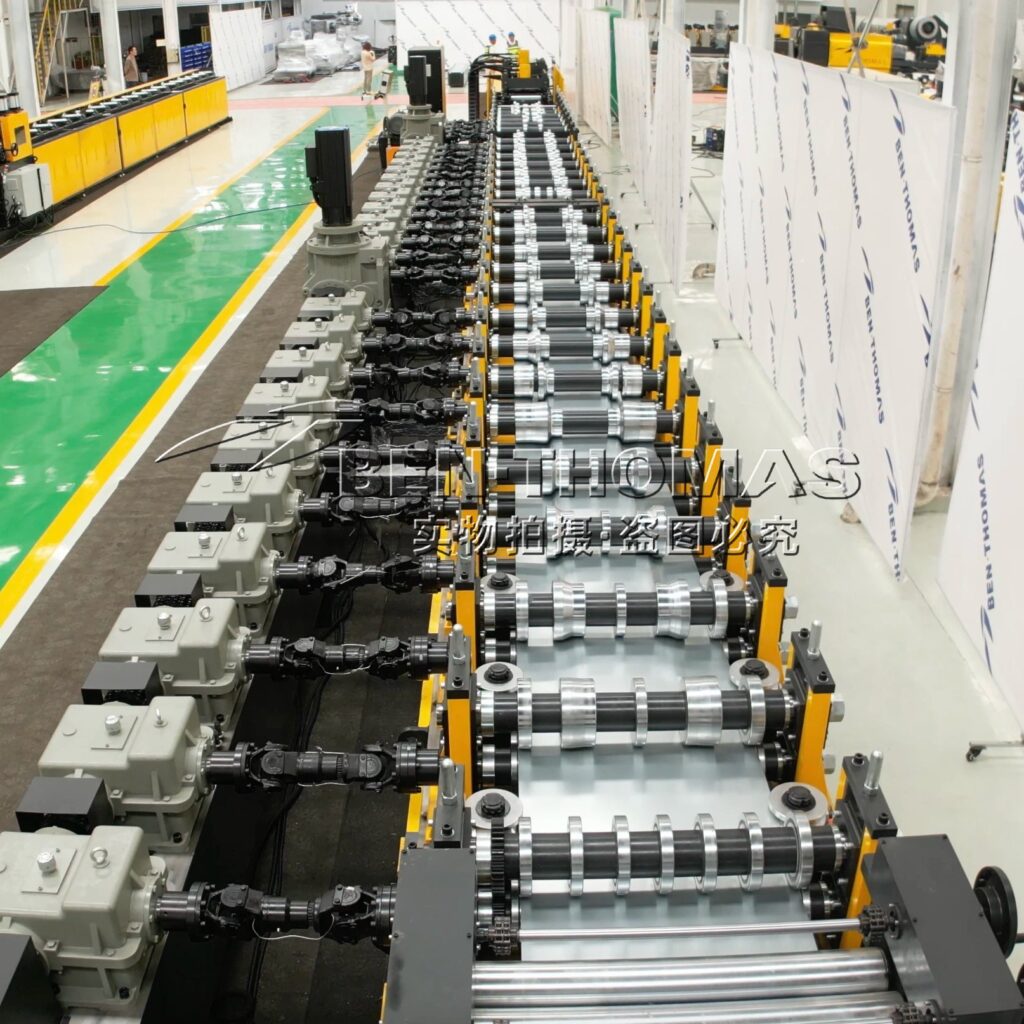 c u omega purlin roll forming line