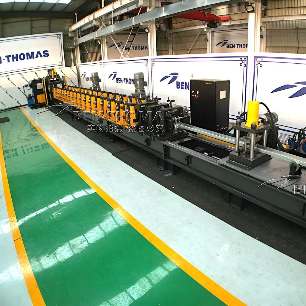 c u omega purlin roll forming line