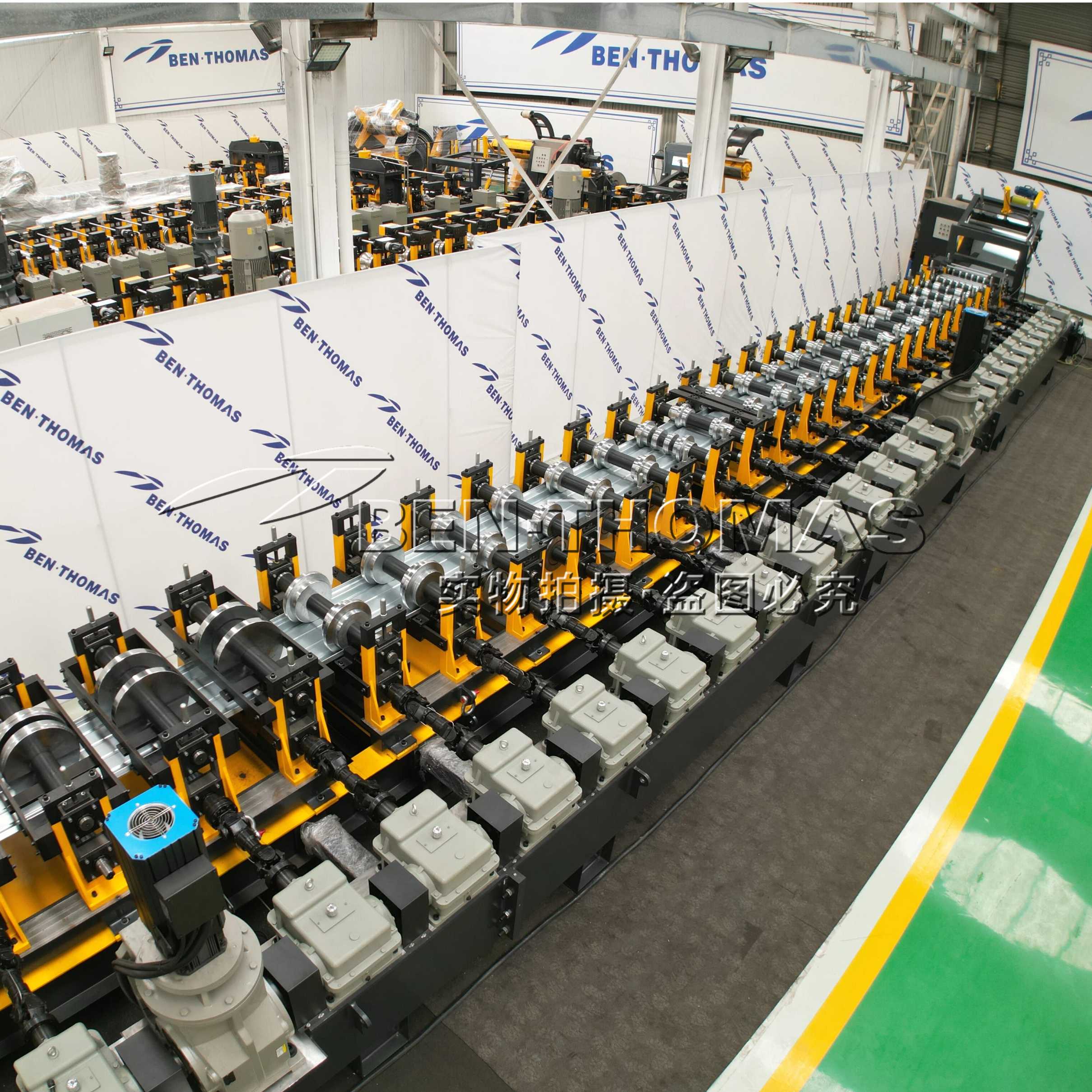 electrical cabinet upright roll forming line