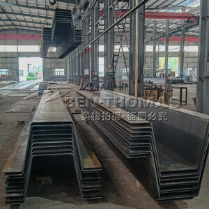 ship hold sidewall panel production line