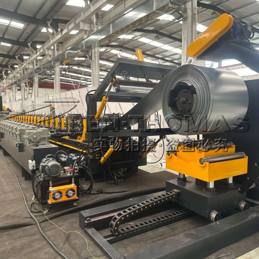 purlin roll forming machines c, u, and omega shapes