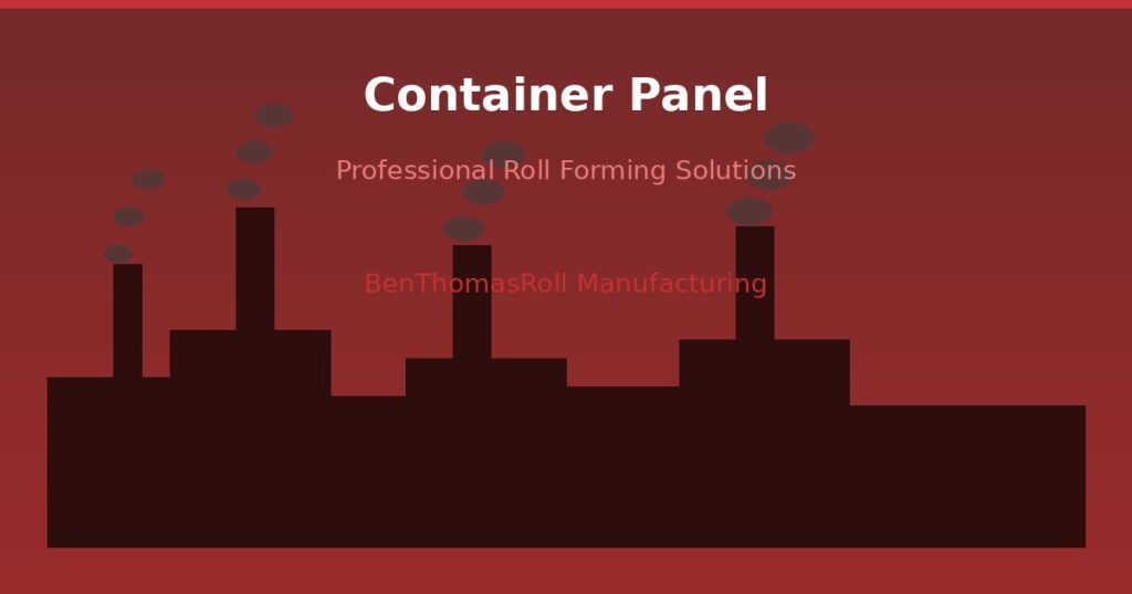container panel