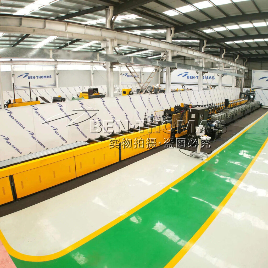 Roll forming line for ESP Collecting Electrode Plates