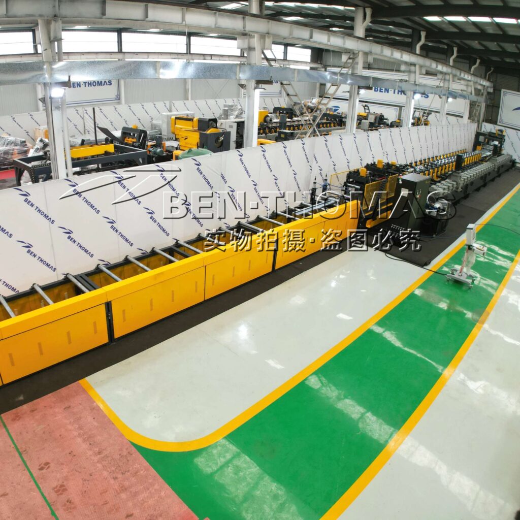 Roll forming line for ESP Collecting Electrode Plates