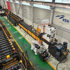 road barrier production line