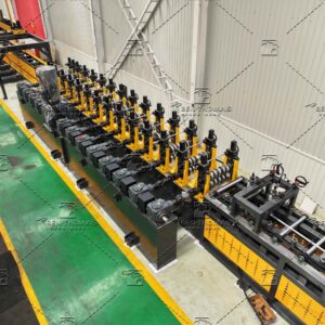 road barrier production line