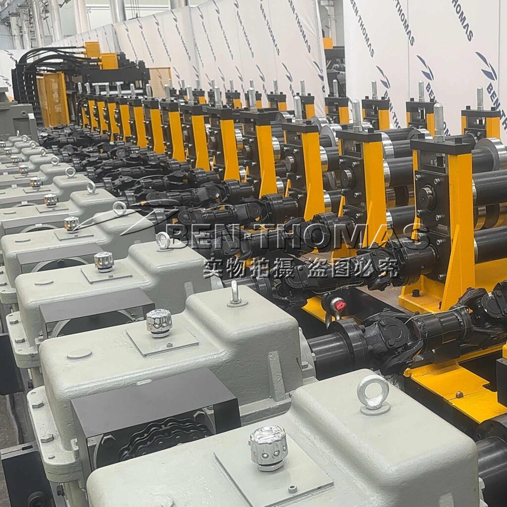 solar panel mounting bracket production line