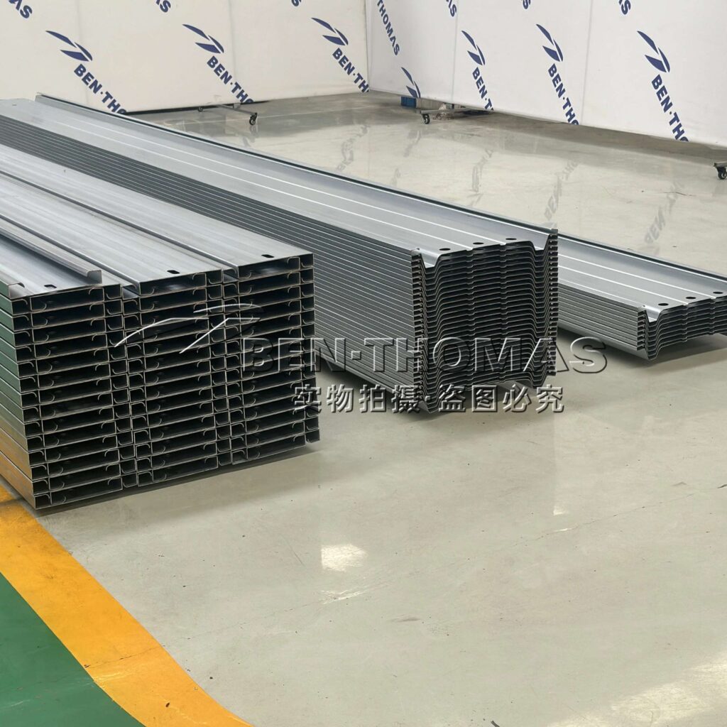 Roll forming line for ESP Collecting Electrode Plates
