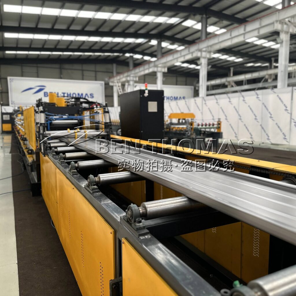 Roll forming line for ESP Collecting Electrode Plates