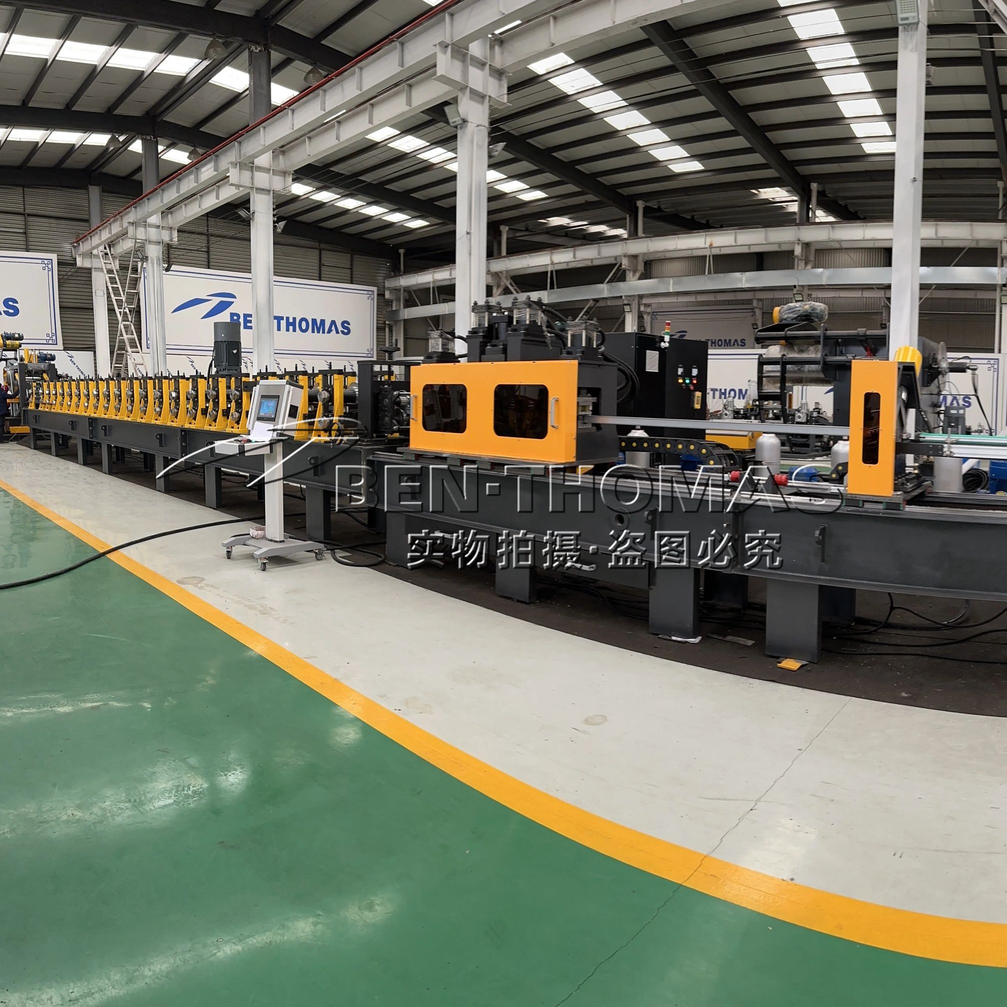 Omega Line Machine Construction-Grade Metal C U Omega Profile Channel Roll Forming Machine ...