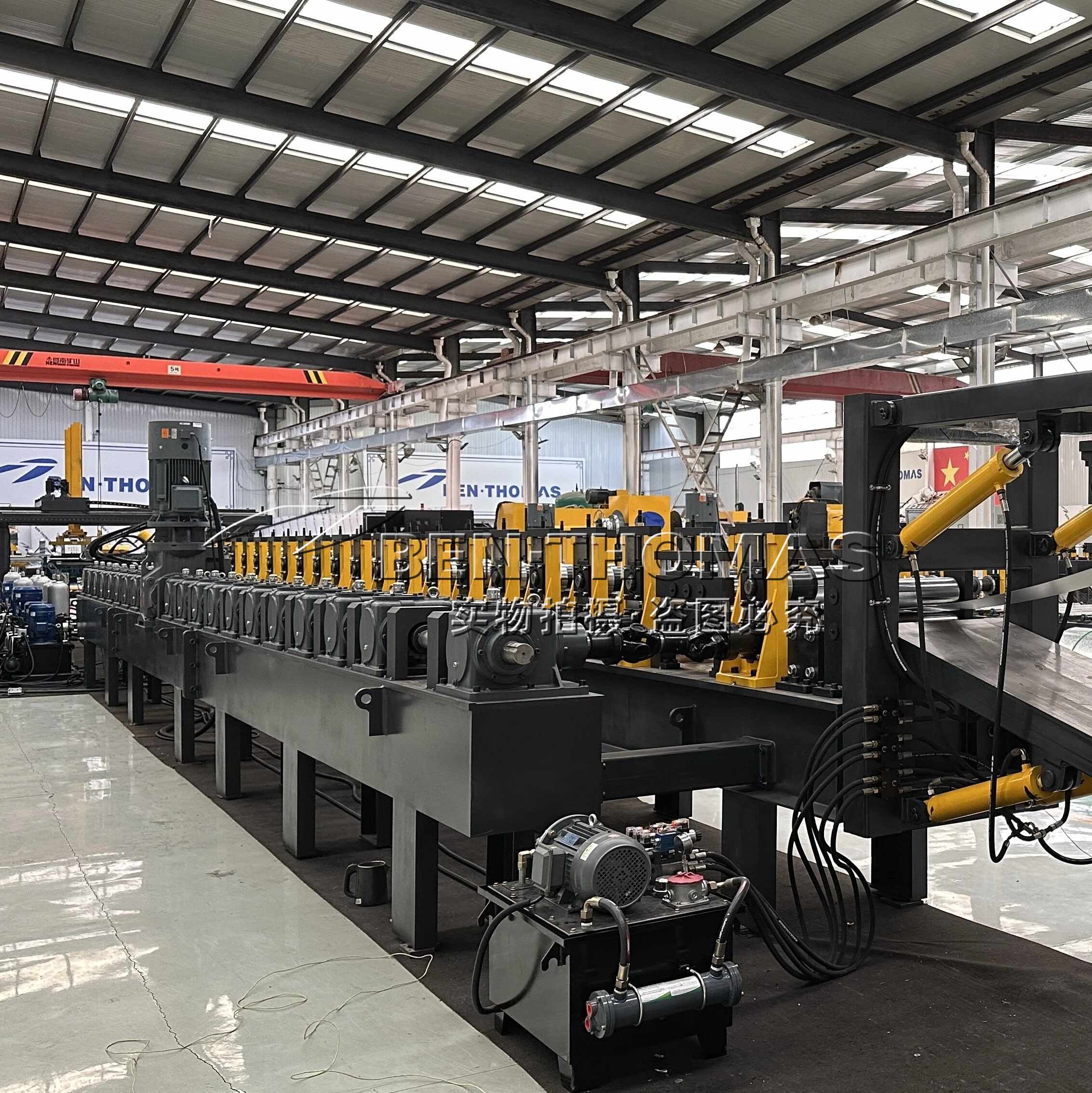 Omega Line Machine Construction-Grade Metal C U Omega Profile Channel Roll Forming Machine ...