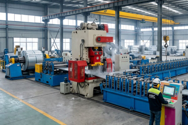 scaffolding plank roll forming line