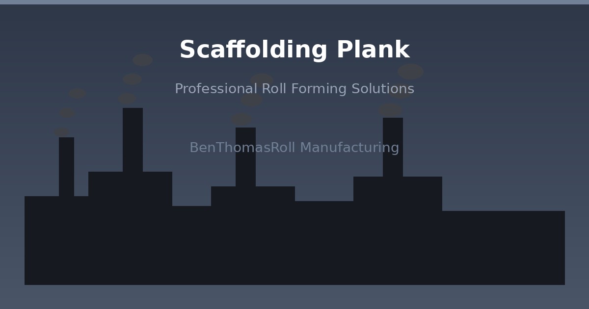scaffolding plank