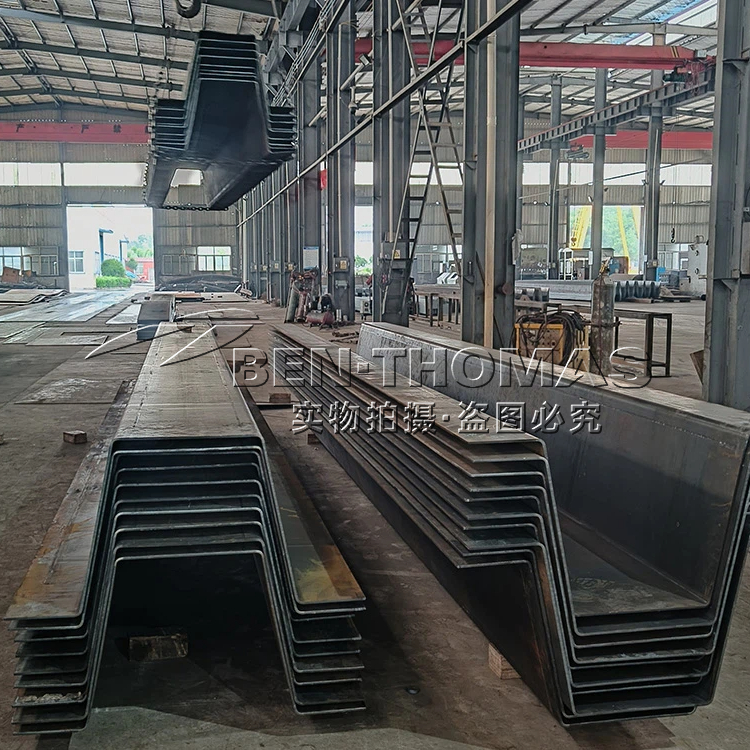 Ship hold sidewall panel production line