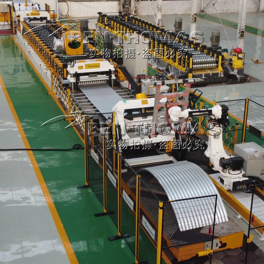 grain bin silo sidewall production line