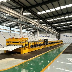 glazed roof panel roll forming machine