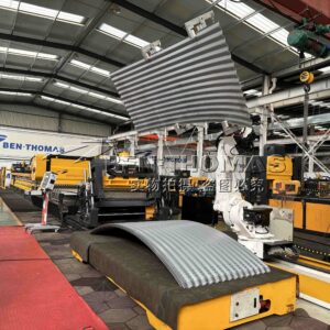 grain bin silo manufacturing line