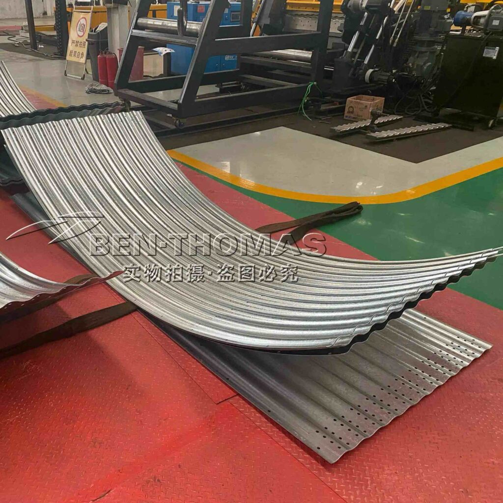 grain bin silo manufacturing line