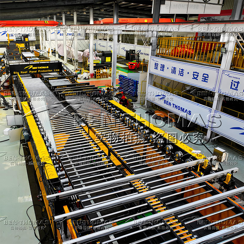 grain bin silo roof panel production line